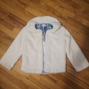D-Signed By Disney Elsa Faux Fur Coat SzM